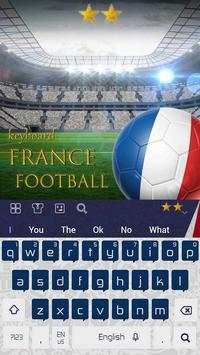 Perancis Sepak bola Keyboard screenshot 2