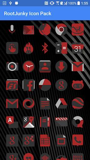 RootJunky Icon Pack 1 تصوير الشاشة
