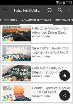 Final Cut Pro X Video Editing Software Tutorials 4 تصوير الشاشة