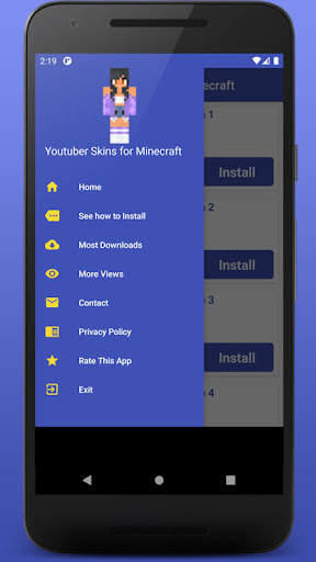 Youtuber Skins for Minecraft screenshot 5