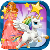 Princess Sofia With Unicorn World icon