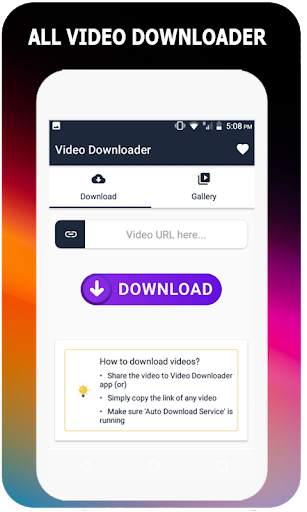 All Downloader Free Download: Video Downloader HD screenshot 1