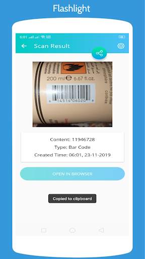 Free QR & Barcode Scanner screenshot 6