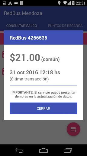 RedBus Mendoza screenshot 2