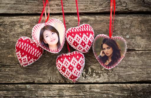 Fluffy Heart Photo Frames screenshot 4
