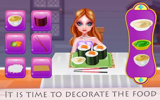 Delicious Sushi Cooking and Serving screenshot 8