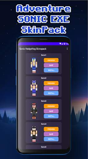 NEW Sonic's BOOM Skin for MCPE screenshot 2