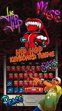 Hip Hop Keyboard Theme screenshot 1