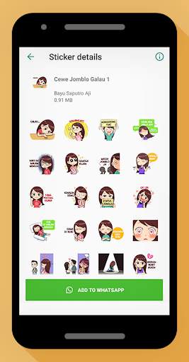 Sticker Jomblo Bucin Happy Ngenes Lucu screenshot 4