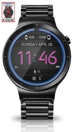 Neon Lights HD Watch Face Widget & Live Wallpaper screenshot 7