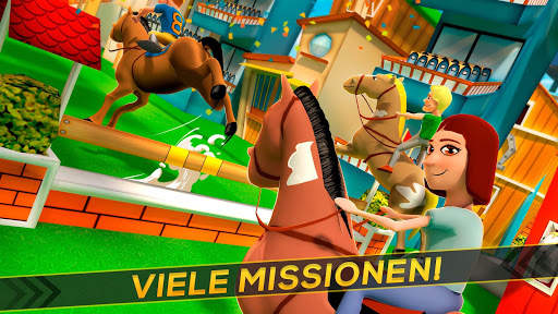 Pferde Reiten Jockey – Gratis-Rennspiel Simulator screenshot 5