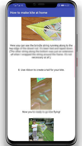 How to make kite at home screenshot 4