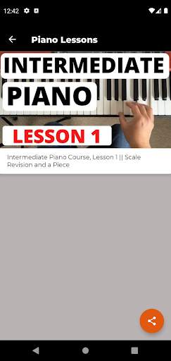 Piano lessons screenshot 4