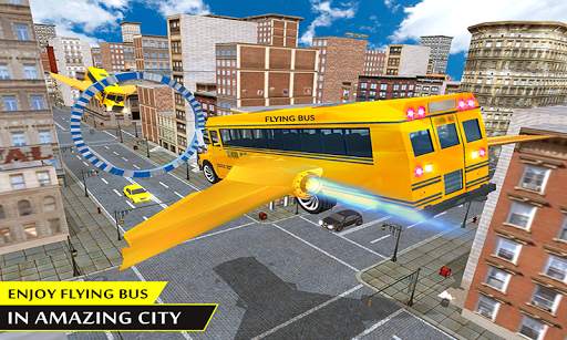 US Flying Bus pilot Transport:High School bus 2018 screenshot 2