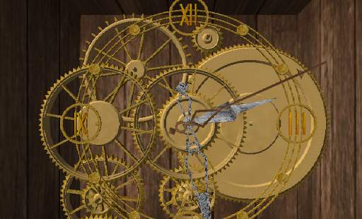 3D Clock live wallpaper screenshot 2