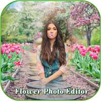 Flower Photo Frames, Beautiful Flower Photo Editor icon