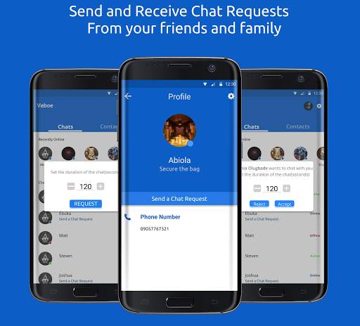 Veboe chat app screenshot 3
