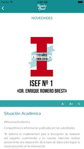 Coop. Romero Brest screenshot 4