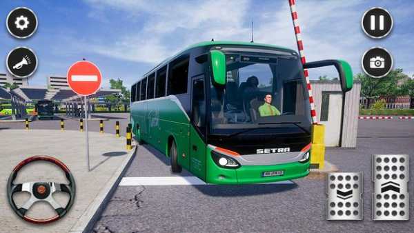 Euro Bus Games: Bus Simulator скриншот 1