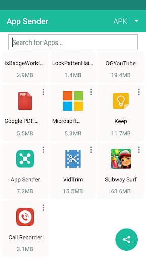 AppSender -  Share Apps screenshot 2