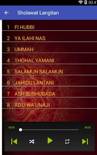 Sholawat Langitan Offline screenshot 2