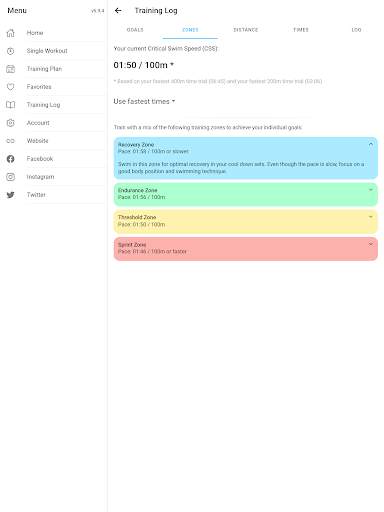 Swim Coach - Swimming Workouts screenshot 14