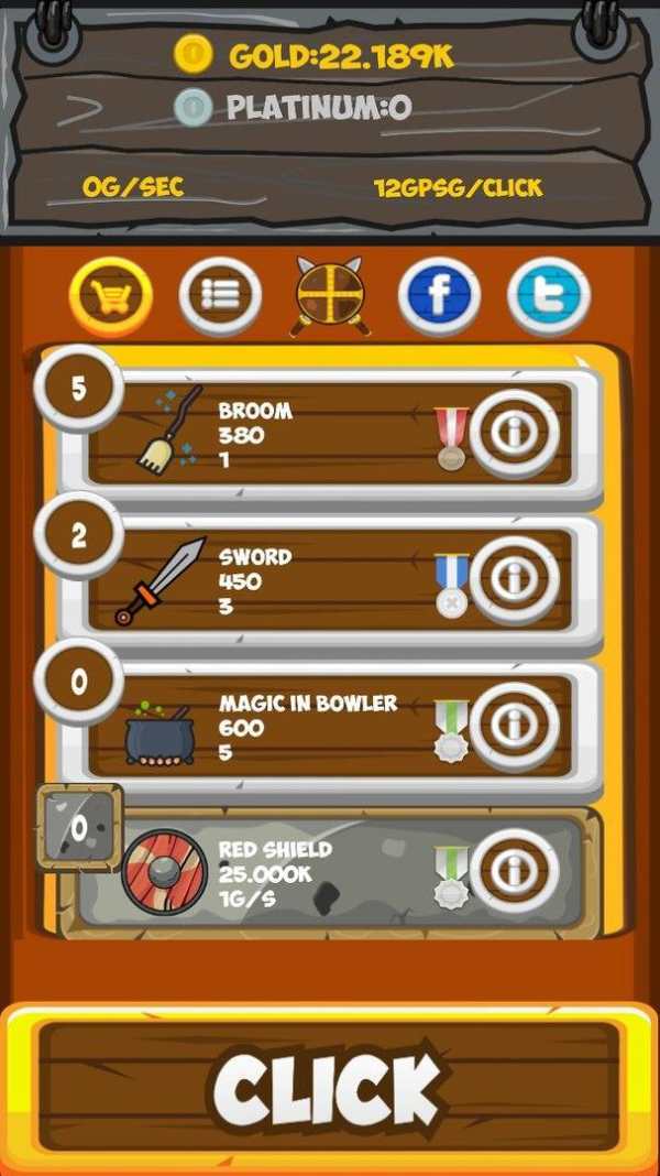 King's Clicker скриншот 2
