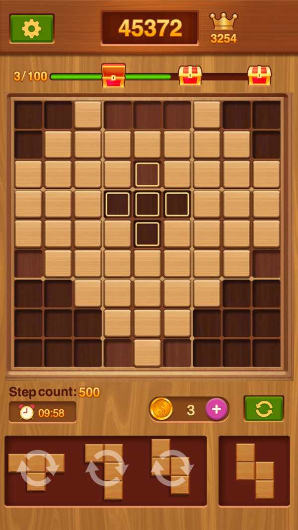 Wood Block Legend screenshot 2