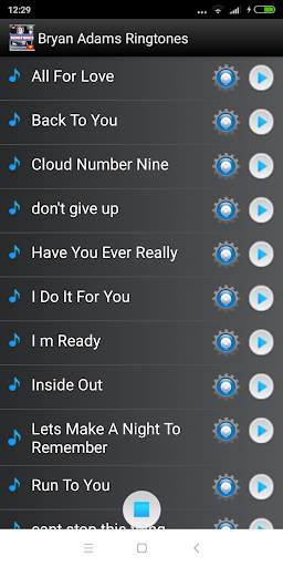 Bryan Adams ringtones screenshot 4