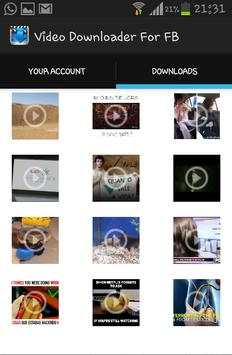 Video Downloader For Facebook screenshot 5