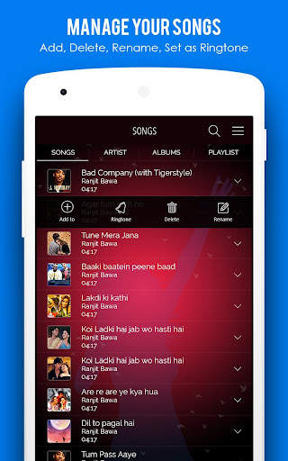 MX Audio Player- Music Player screenshot 2