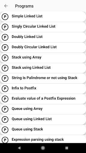 Algorithms and Data Structures screenshot 2