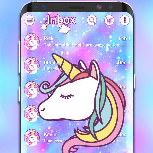 Pink Sms Messenger theme 5.0.26