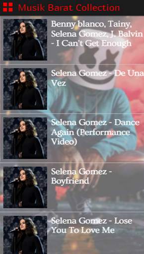 Musik Barat Collection screenshot 4