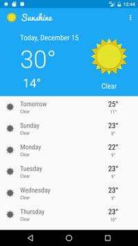 Weather Pro screenshot 1