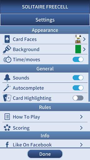 FreeCell Solitaire Classic screenshot 3