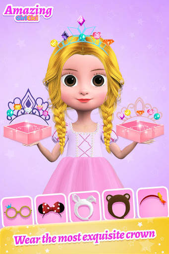 Princess makeup dress up, girl dress up game screenshot 6