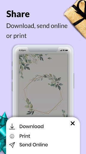 Invitation Card Maker Free by Greeting Cards Maker screenshot 5
