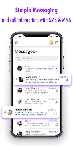 Messenger Messages Lite Color screenshot 4