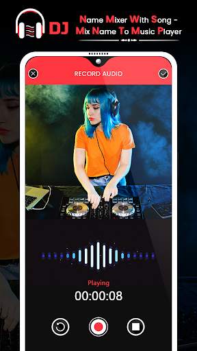 DJ Name Mixer with Song - Mix Name to Music Player screenshot 6