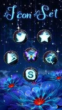 3D Fluorescent Butterfly Launcher Theme screenshot 3