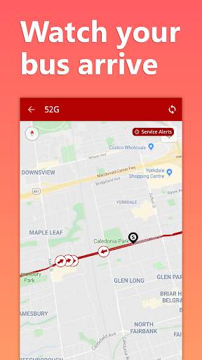 My TTC - Toronto Transit Bus, Subway Tracker screenshot 5