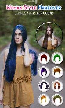 Women Hair Style Photo Editor : Hairstyle Salon screenshot 2