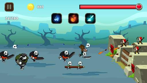 Zombie Defense Castle Empire screenshot 3
