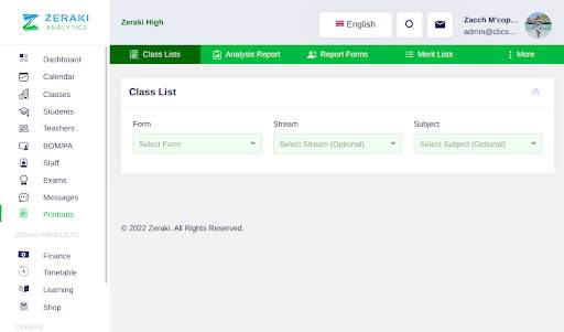 Zeraki Analytics 10 تصوير الشاشة