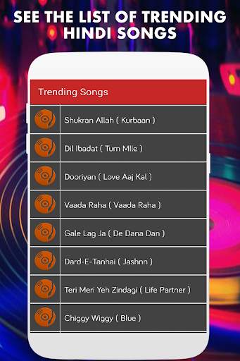 1000  Latest Hindi Songs - MP3 screenshot 4