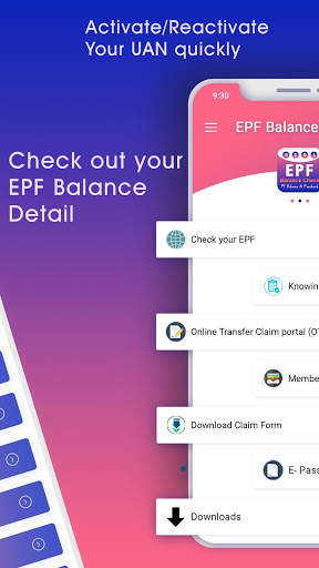 EPF Balance Check Pf Balance & PF Claim, UAN App screenshot 2