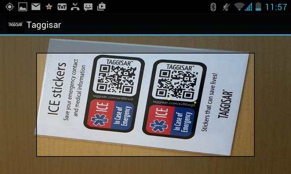 Taggisar - Scan and edit QR's screenshot 3