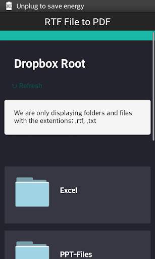 RTF File to PDF 8 تصوير الشاشة