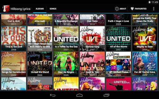 Hillsong Lyrics screenshot 16